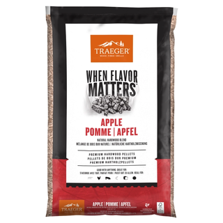 Traeger Apple Pellets 9kg Lett fruktig r&#248;yksmak
