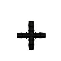 13 mm (1/2") 4-veis krys 10stk PP-plast med slangestusser