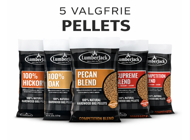 5-pakk LumberJack Pellets