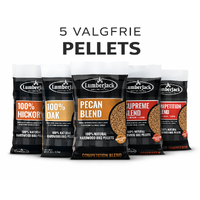 5-pakk LumberJack Pellets Pakkepris - 5 valgfrie pellets