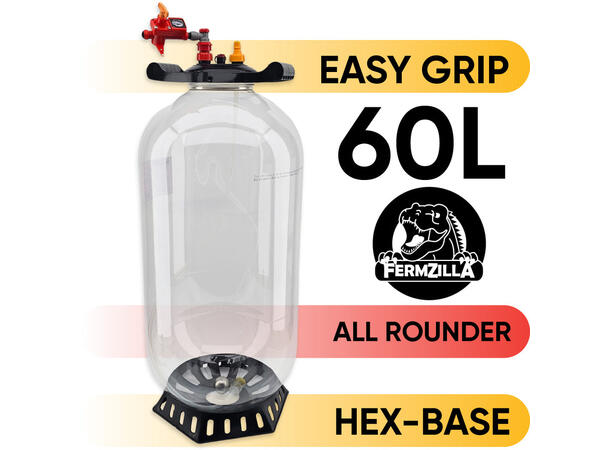 FermZilla 60L All Rounder Easy-Grip Startpakke