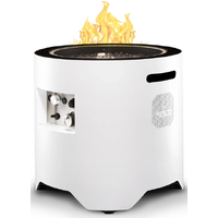 Ukiah Voyager White m/regulator Bålplass med 12V 100 watts lydsystem