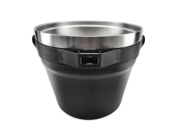 VINKA Double Insulated Ice Bucket Black