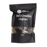 BBQ Cognac Chunks 500g Trebiter fra Cognacfat