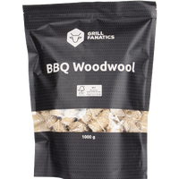 BBQ Wood Wool 1kg Naturlig tennull for enkel grillstart