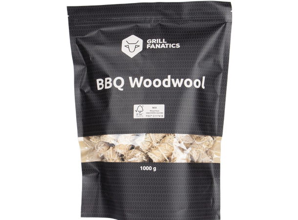 BBQ Wood Wool 1kg