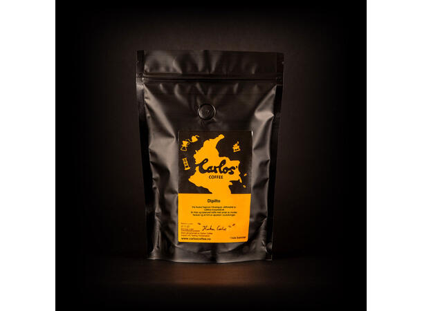 Dipilto hele bønner 250g 250g mørkbrent kaffe 