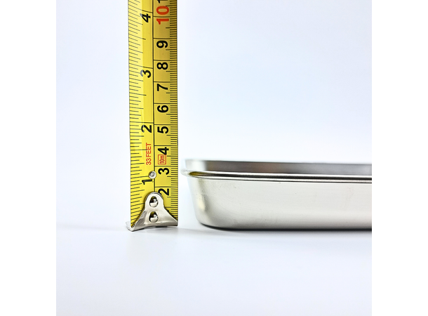 Fermzilla dryppbrett i rustfritt stål