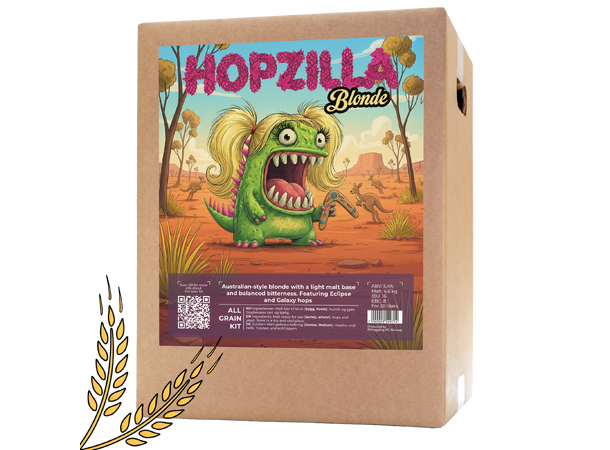 Hopzilla Blonde Allgrain Ølsett