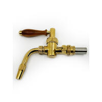 LUKR Nostalgie tap 2.0, SS, TiN Side-Pour tappekran med EU shank