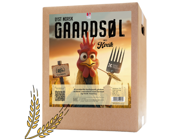 Lyst Norsk Gaardsøl allgrain ølsett