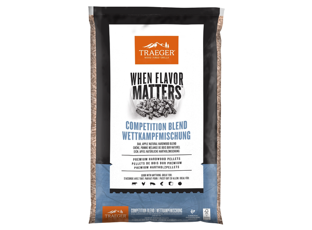 Traeger Competition Blend Pellets