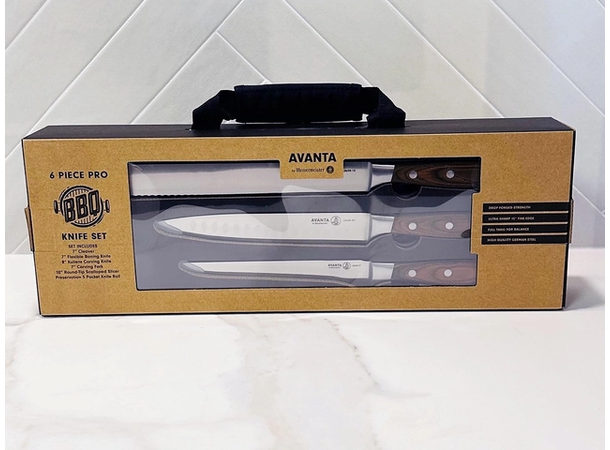Avanta 6-piece BBQ Set Messermeister