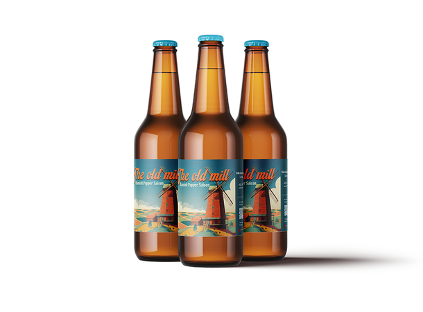 The Old Mill Etikett 60 stk