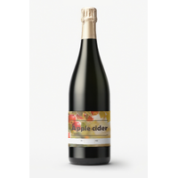 Apple Cider universell Etikett 30 stk Passer til champagneflaske, 80 x 110 mm