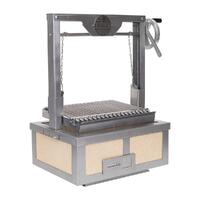 Asado Grill Top Medium Wide Kasai Komplett Asado grillsystem for Kasai
