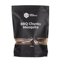 BBQ Mesquite Chunks 1kg Trebiter av mesquitetre