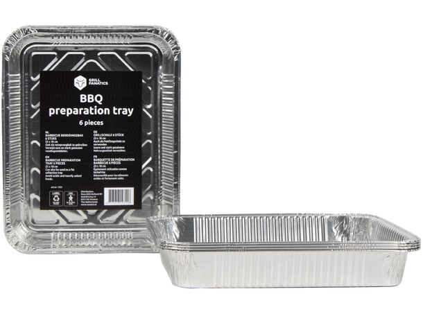 BBQ Preparation Tray Small 6pc