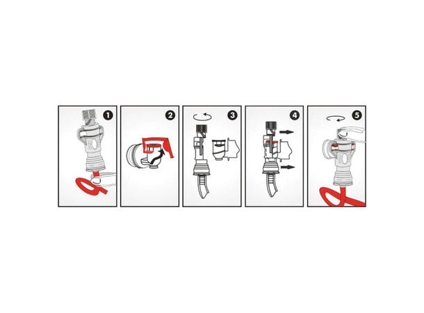 Bag In Box (BIB) Connecting sett