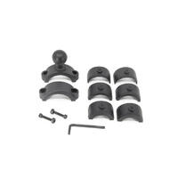 Ball Joint 1", Rørfeste, 19/23mm Rørfeste i aluminium