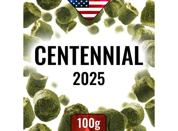 Centennial 2025 100g xx% alfasyre