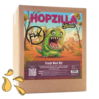FWK HopZilla Blonde Fresh Wort Kit Australsk blonde med Eclipse &amp; Galaxy
