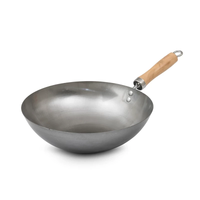 Hot Wok Wokpanne 30cm Wokpanne i karbonstål