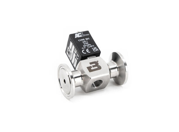 Magnetventil, TC34mm+M12, NC, DC24V Ø2.0
