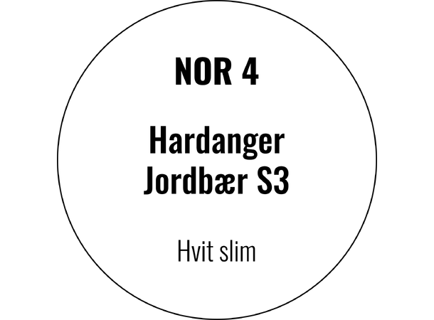 NOR 4 Hardanger Jordbær S3