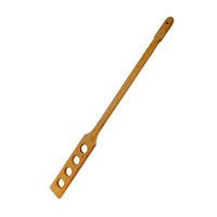 Rørespade i tre 82,5 cm med hull Laget av ubehandlet bjørk