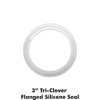 Silikonpakning for 3" Tri-Clamp flenspakning Tri-Clamp