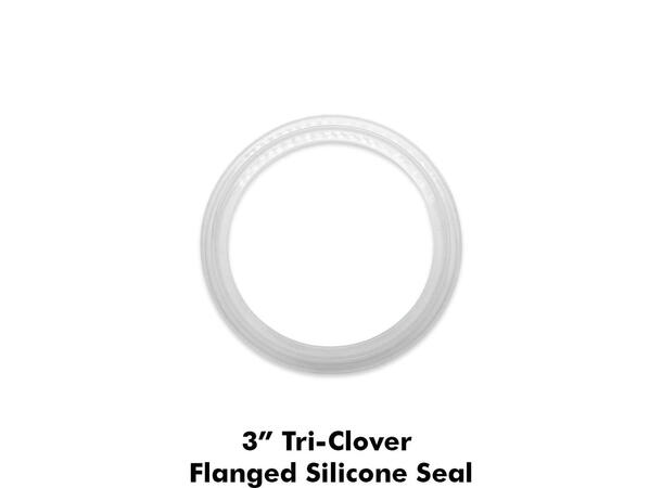 Silikonpakning for 3" Tri-Clamp