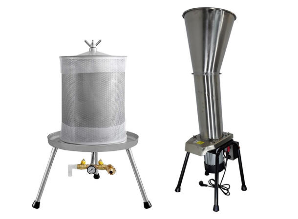 Elektrisk fruktkvern og 40L hydropresse pakke