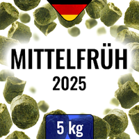 Hallertau Mittelfruh 2025 5 kg 4,2% Alfasyre