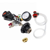 MK5 regulator med CO2 slange Regulator med slange og koblinger