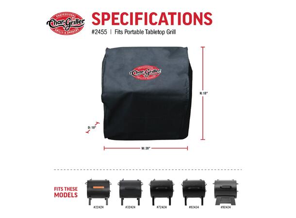 Grill Cover Portable Charcoal Grill
