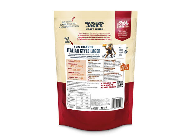 Italian Style Lager Mangrove Jack's Ekstraktsett