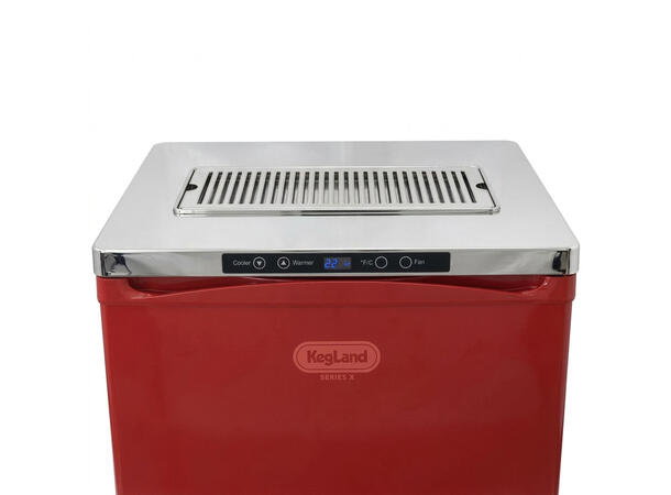 Kegerator toppdeksel i rustfritt stål