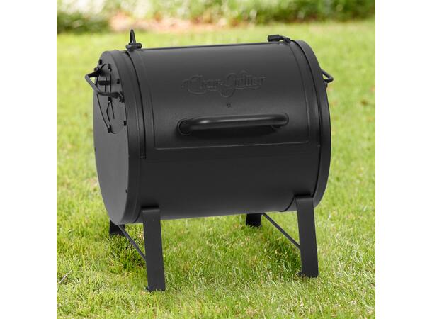 Portable Charcoal Grill & Side Fire Box