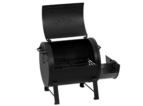 Portable Charcoal Grill & Side Fire Box