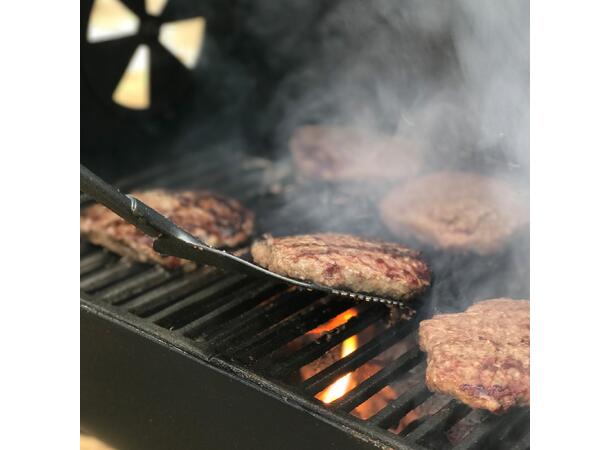 Portable Charcoal Grill & Side Fire Box
