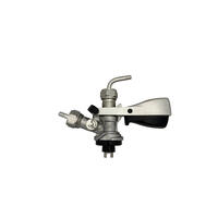 S-Type Keg Coupler S.S (with PRV) med slangenippler på inn- og utgang