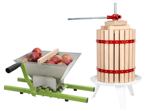Fruktkvern og fruktpresse 18 liter