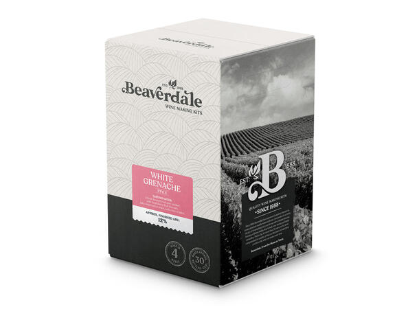 White Grenache Beaverdale for 23 liter rosévin